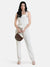 Jumpsuit With Button Detailed Straps & Tie-Up
