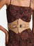 Broad Corset Belt With Double Buckle