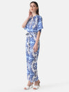 Printed Drop Shoulder Jumpsuit