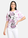 Minnie Mouse Print Tie Dye Tee