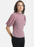 Lurex Mesh Top With Puff Sleeves