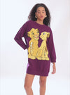 The Lion KingDisney Printed Sequin Sweat Dress