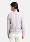 Pearl Neck Embellished Pullover