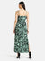 Speghatti Strap Printed Maxi Dress