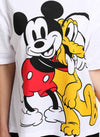 Mickey Mouse & Pluto DisneyPrinted T-Shirt