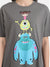 Monsters Inc  Disney  Printed Long T-Shirt With Sequin Work