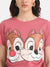 Chip And Dale  Disney Printed Crop T-Shirt