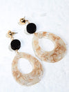 Marble Efefct Earrings