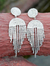 Statement Gold Embellished Earrings