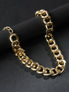 Gold Chain Link Necklace