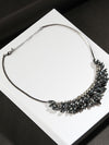 Black Embellished Necklace