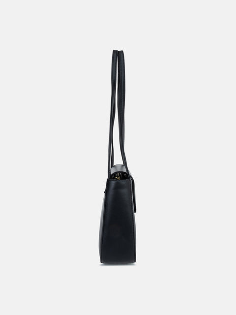 Graceful Sling Bag With Push Lock Details