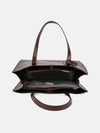 Croco Tote With Wallet & Pouch Bag