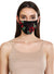 Embroidered Mesh Layered Face Mask