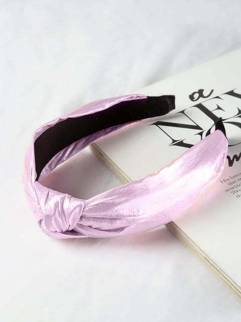 Pink Metallic Shine Hairband