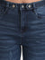 Bell Bottom Denim With Button And Tabs